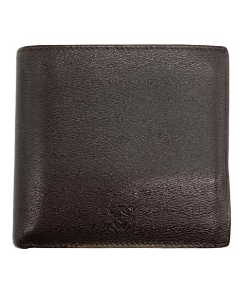 LOEWE（ロエベ）LOEWE (ロエベ) レザーウォレット ブラウンの古着・服飾アイテム