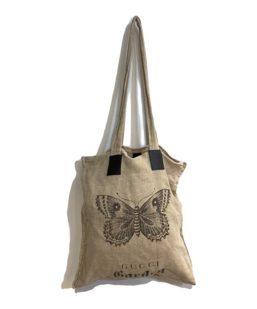 GUCCI GARDEN（グッチガーデン）GUCCI GARDEN (グッチガーデン) リネントートバッグ ベージュの古着・服飾アイテム