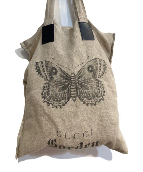 GUCCI GARDEN（グッチガーデン）GUCCI GARDEN (グッチガーデン) リネントートバッグ ベージュの古着・服飾アイテム