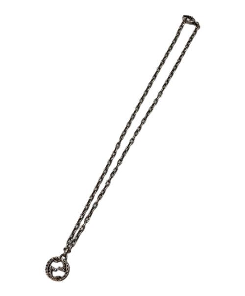 GUCCI（グッチ）GUCCI (グッチ) インターロッキングネックレス シルバーの古着・服飾アイテム