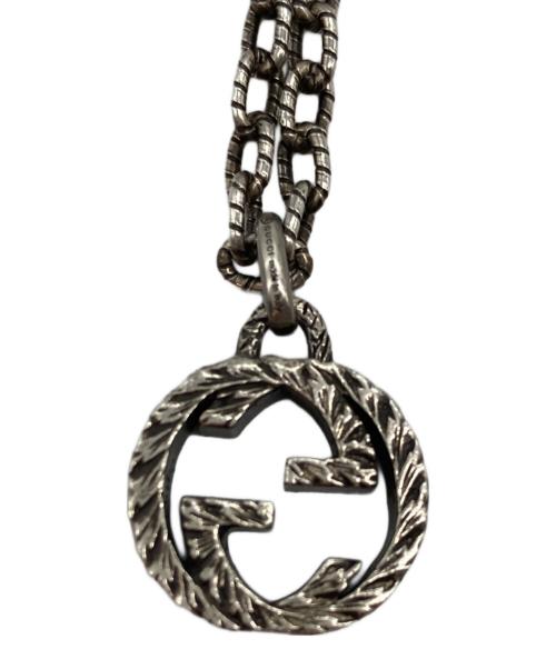GUCCI（グッチ）GUCCI (グッチ) インターロッキングネックレス シルバーの古着・服飾アイテム