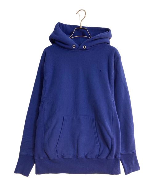 ATON（エイトン）ATON (エイトン) NATURAL DYE URAKE HOODIE ブルー サイズ:2 未使用品の古着・服飾アイテム