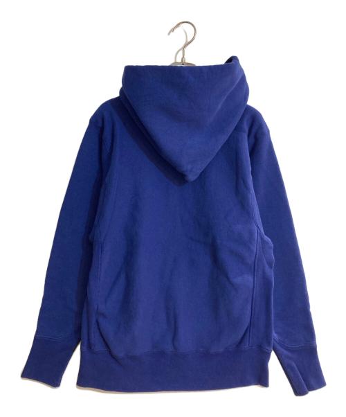 ATON（エイトン）ATON (エイトン) NATURAL DYE URAKE HOODIE ブルー サイズ:2 未使用品の古着・服飾アイテム