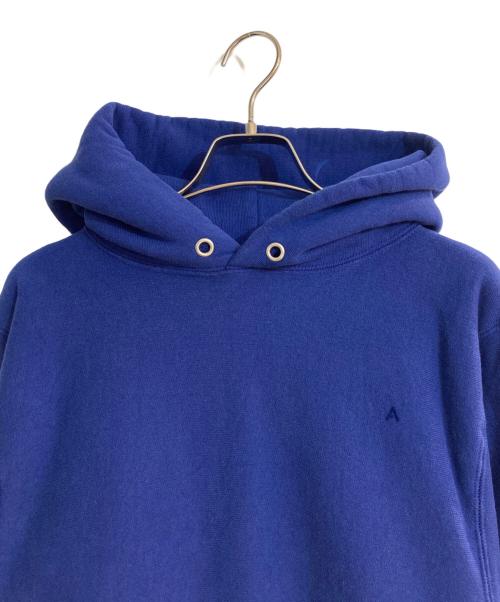 ATON（エイトン）ATON (エイトン) NATURAL DYE URAKE HOODIE ブルー サイズ:2 未使用品の古着・服飾アイテム