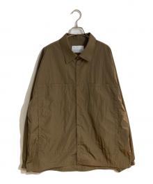 VOAAOV（ヴォアーブ）の古着「RECYCLE NYLON TAFFETA Shirt Blouson」｜ブラウン
