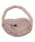 Ans Dotsloevner（アンス ドッツローヴナー）の古着「HEART IN HIS EAR BAG」｜ピンク