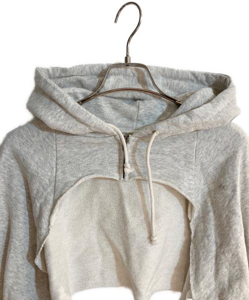 BEAMS BOY（ビームスボーイ）BEAMS BOY (ビームスボーイ) スウェット ボレロ グレー サイズ:SIZE Freeの古着・服飾アイテム