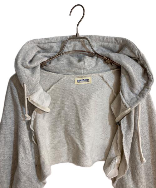 BEAMS BOY（ビームスボーイ）BEAMS BOY (ビームスボーイ) スウェット ボレロ グレー サイズ:SIZE Freeの古着・服飾アイテム