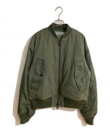 Onitsuka Tiger（オニツカタイガー）の古着「Bomber Jacket/ボンバージャケット」｜カーキ