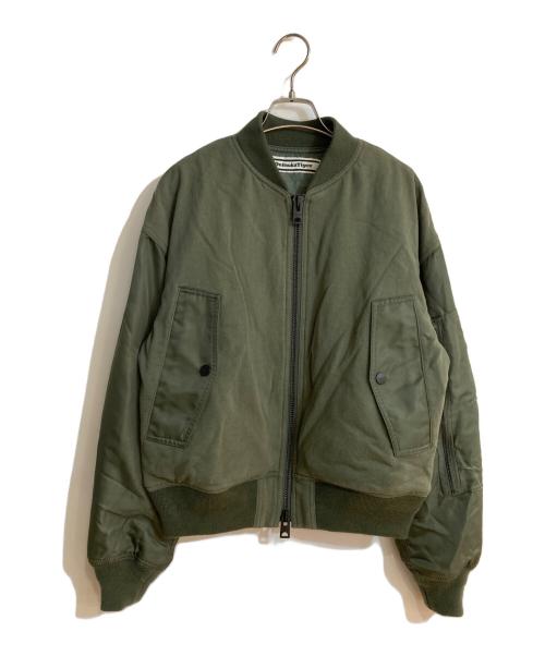 Onitsuka Tiger（オニツカタイガー）Onitsuka Tiger (オニツカタイガー) Bomber Jacket/ボンバージャケット カーキ サイズ:48の古着・服飾アイテム