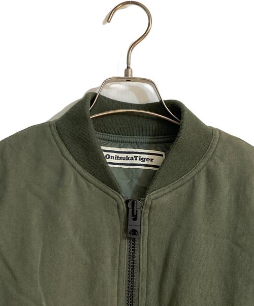 Onitsuka Tiger（オニツカタイガー）Onitsuka Tiger (オニツカタイガー) Bomber Jacket/ボンバージャケット カーキ サイズ:48の古着・服飾アイテム