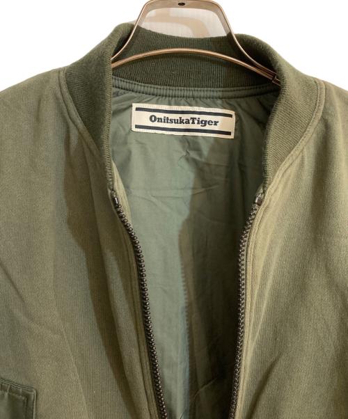 Onitsuka Tiger（オニツカタイガー）Onitsuka Tiger (オニツカタイガー) Bomber Jacket/ボンバージャケット カーキ サイズ:48の古着・服飾アイテム