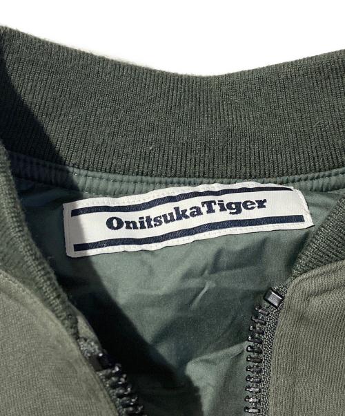 Onitsuka Tiger（オニツカタイガー）Onitsuka Tiger (オニツカタイガー) Bomber Jacket/ボンバージャケット カーキ サイズ:48の古着・服飾アイテム