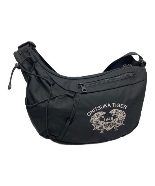 Onitsuka Tiger（オニツカタイガー）Onitsuka Tiger (オニツカタイガー) MESSENGER BAG ブラックの古着・服飾アイテム