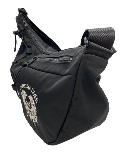 Onitsuka Tiger（オニツカタイガー）Onitsuka Tiger (オニツカタイガー) MESSENGER BAG ブラックの古着・服飾アイテム