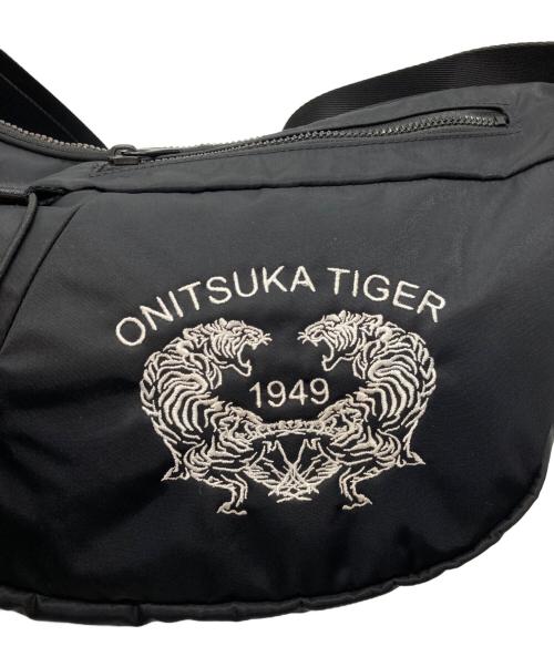 Onitsuka Tiger（オニツカタイガー）Onitsuka Tiger (オニツカタイガー) MESSENGER BAG ブラックの古着・服飾アイテム