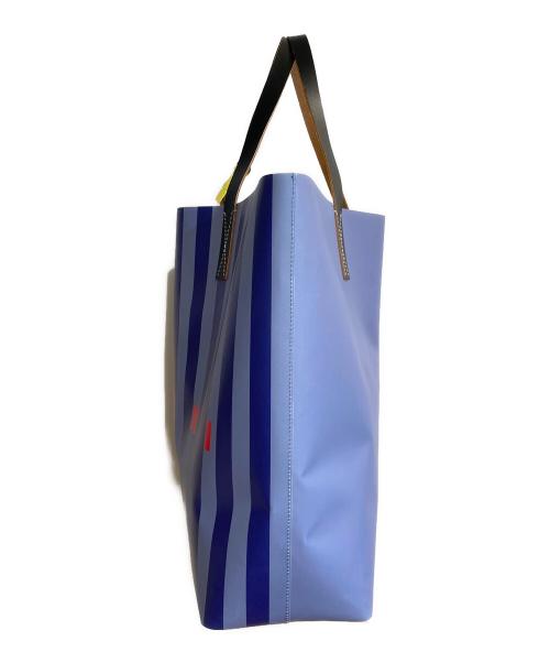 MARNI（マルニ）MARNI (マルニ) Tribeca Shopping Bag ブルーの古着・服飾アイテム