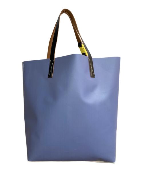 MARNI（マルニ）MARNI (マルニ) Tribeca Shopping Bag ブルーの古着・服飾アイテム