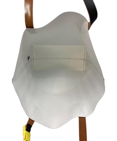 MARNI（マルニ）MARNI (マルニ) Tribeca Shopping Bag ブルーの古着・服飾アイテム