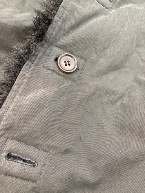 ISSEY MIYAKE（イッセイミヤケ）ISSEY MIYAKE (イッセイミヤケ) 裏地ファーコート ブラック サイズ:3の古着・服飾アイテム