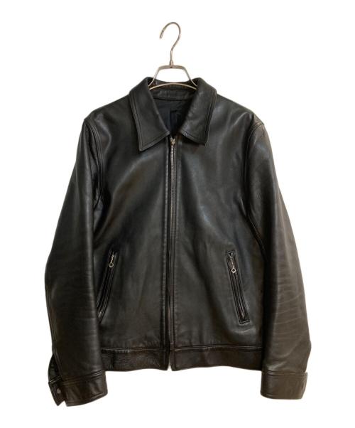 WACKO MARIA（ワコマリア）WACKO MARIA (ワコマリア) シングルライダースジャケット ブラック サイズ:Mの古着・服飾アイテム
