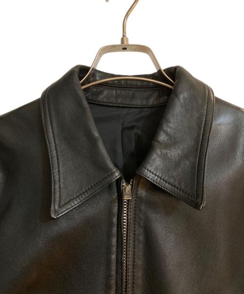 WACKO MARIA（ワコマリア）WACKO MARIA (ワコマリア) シングルライダースジャケット ブラック サイズ:Mの古着・服飾アイテム