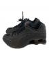 NIKE (ナイキ) SHOX R4 BLACK/BLACK-BLACK-MAX ORANGE ブラック サイズ:23：9000円