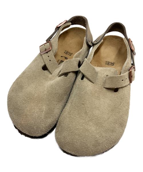 BIRKENSTOCK（ビルケンシュトック）BIRKENSTOCK (ビルケンシュトック) TOKIOサボサンダル ベージュ サイズ:24の古着・服飾アイテム