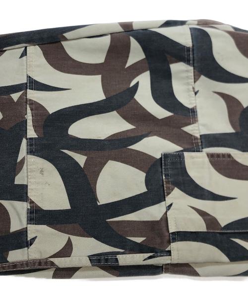 ASAT（アサット）ASAT (アサット) トライバルカモ柄カーゴパンツ グリーン サイズ:Sの古着・服飾アイテム