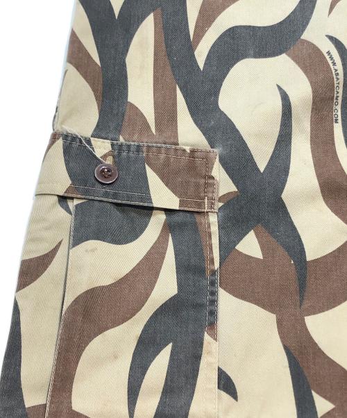 ASAT（アサット）ASAT (アサット) トライバルカモ柄カーゴパンツ グリーン サイズ:Sの古着・服飾アイテム