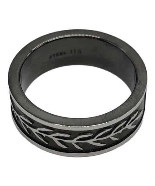 DIESEL（ディーゼル）DIESEL (ディーゼル) ロゴリング シルバー サイズ:25号の古着・服飾アイテム