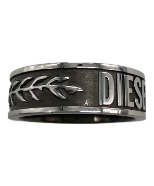 DIESEL（ディーゼル）DIESEL (ディーゼル) ロゴリング シルバー サイズ:25号の古着・服飾アイテム