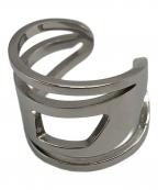 DIESELディーゼル）の古着「ロゴリング」｜シルバー