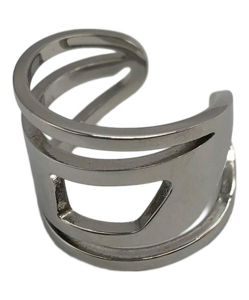 DIESEL（ディーゼル）DIESEL (ディーゼル) ロゴリング シルバー サイズ:19号の古着・服飾アイテム