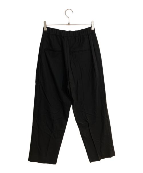 ATON（エイトン）ATON (エイトン) WOOL TROPICAL WIDE EASY PANTS/ウールトロピカルワイドイージーパンツ ブラック サイズ:02の古着・服飾アイテム
