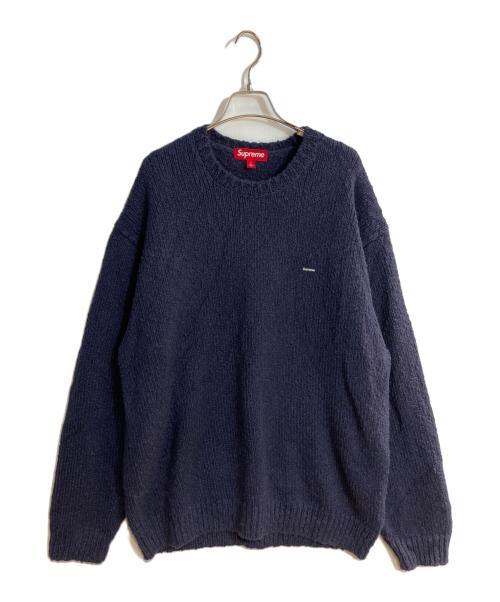 SUPREME（シュプリーム）Supreme (シュプリーム) Boucle Small Box Sweater ネイビー サイズ:Ｌの古着・服飾アイテム