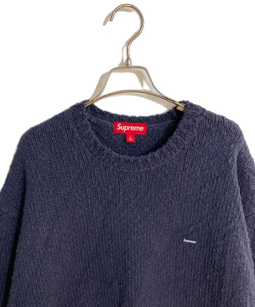 SUPREME（シュプリーム）Supreme (シュプリーム) Boucle Small Box Sweater ネイビー サイズ:Ｌの古着・服飾アイテム