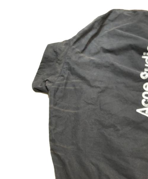 Acne studios（アクネ ストゥディオズ）ACNE STUDIOS (アクネ ストゥディオズ) LOGO ZIPPER JACKET ブラック サイズ:４6の古着・服飾アイテム