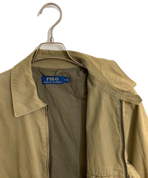 POLO RALPH LAUREN（ポロ・ラルフローレン）POLO RALPH LAUREN (ポロ・ラルフローレン) チンスト付きスイングトップ カーキ サイズ:Mの古着・服飾アイテム