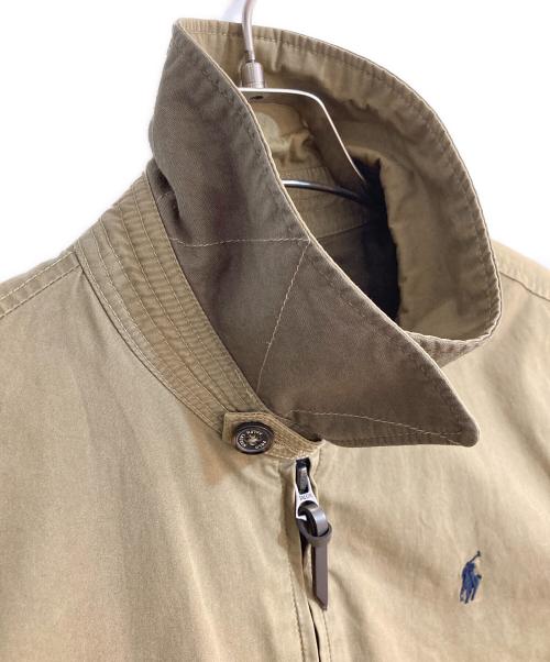 POLO RALPH LAUREN（ポロ・ラルフローレン）POLO RALPH LAUREN (ポロ・ラルフローレン) チンスト付きスイングトップ カーキ サイズ:Mの古着・服飾アイテム