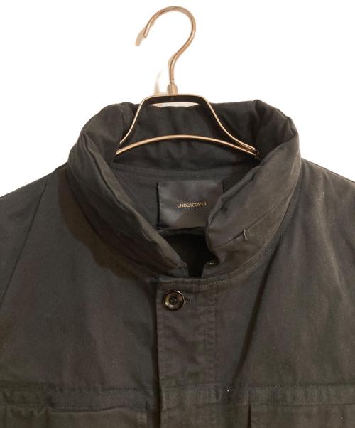 UNDERCOVER（アンダーカバー）UNDERCOVER (アンダーカバー) ジップデザインパッカブルフードジャケット ブラック サイズ:2の古着・服飾アイテム