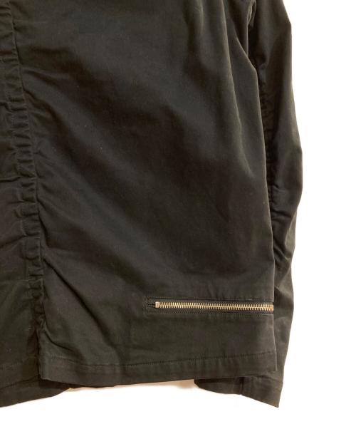 UNDERCOVER（アンダーカバー）UNDERCOVER (アンダーカバー) ジップデザインパッカブルフードジャケット ブラック サイズ:2の古着・服飾アイテム