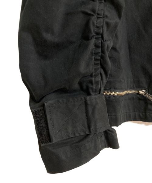 UNDERCOVER（アンダーカバー）UNDERCOVER (アンダーカバー) ジップデザインパッカブルフードジャケット ブラック サイズ:2の古着・服飾アイテム