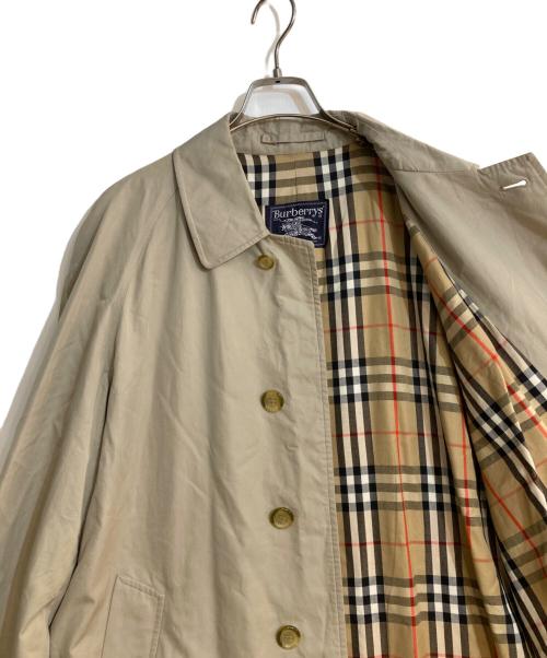 Burberry's（バーバリー）Burberry's (バーバリー) 裏地ノヴァスタンドカラーコート ベージュ サイズ:50の古着・服飾アイテム