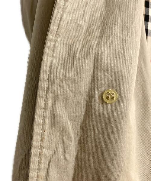 Burberry's（バーバリー）Burberry's (バーバリー) 裏地ノヴァスタンドカラーコート ベージュ サイズ:50の古着・服飾アイテム