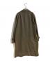 Aquascutum (アクアスキュータム) ウールステンカラーコート オリーブ サイズ:42：14000円