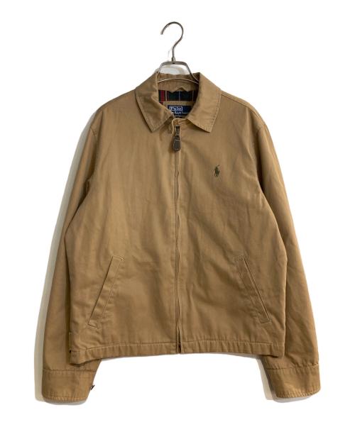 POLO RALPH LAUREN（ポロ・ラルフローレン）POLO RALPH LAUREN (ポロ・ラルフローレン) チンスト付き裏地チェックスイングトップ ベージュ サイズ:Sの古着・服飾アイテム