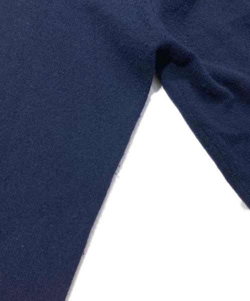 PLAY COMME des GARCONS（プレイコムデギャルソン）PLAY COMME des GARCONS (プレイコムデギャルソン) ハートワッペンウールカーディガン ネイビー サイズ:Sの古着・服飾アイテム