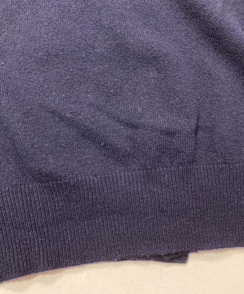 PLAY COMME des GARCONS（プレイコムデギャルソン）PLAY COMME des GARCONS (プレイコムデギャルソン) ハートワッペンウールカーディガン ネイビー サイズ:Sの古着・服飾アイテム