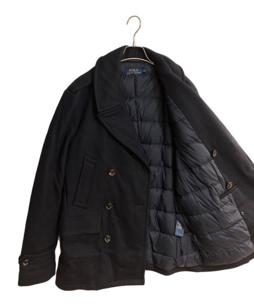 POLO RALPH LAUREN（ポロ・ラルフローレン）POLO RALPH LAUREN (ポロ・ラルフローレン) ダウンPコート ネイビー サイズ:Mの古着・服飾アイテム